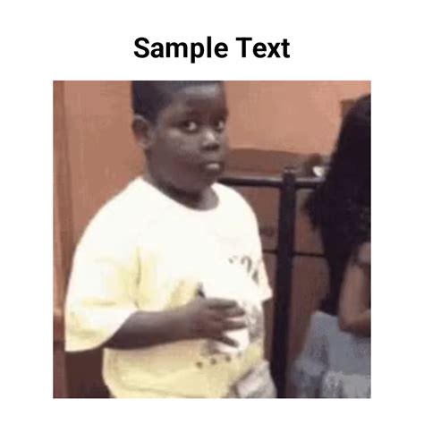 kid meme gif|confused black kid meme gif.